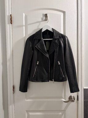 AllSaints Dalby Leather Biker Jacket